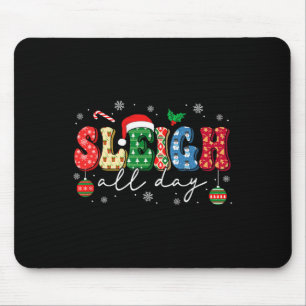 Tapis De Souris Dormir toute la journée Slay Femmes Noël Super Vin