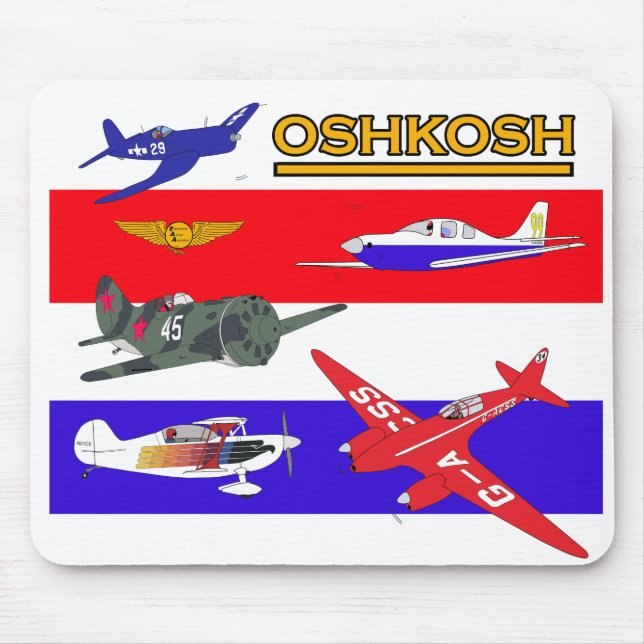 Tapis de souris d'Oshkosh (Devant)