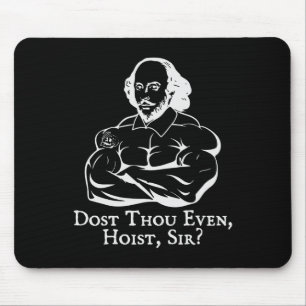 Tapis De Souris Dost Même Soulever Monsieur Drôle Gym Workout Pese