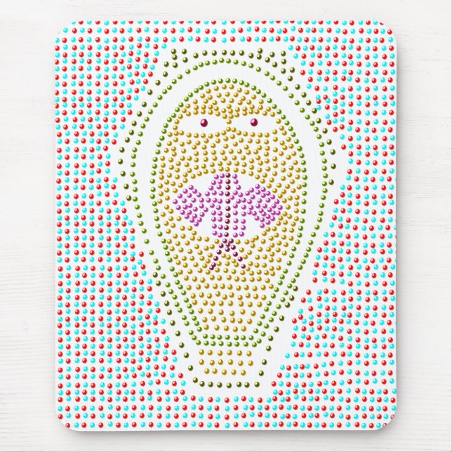 Tapis De Souris Dotty Egyptian Cobra Mousepad (Devant)