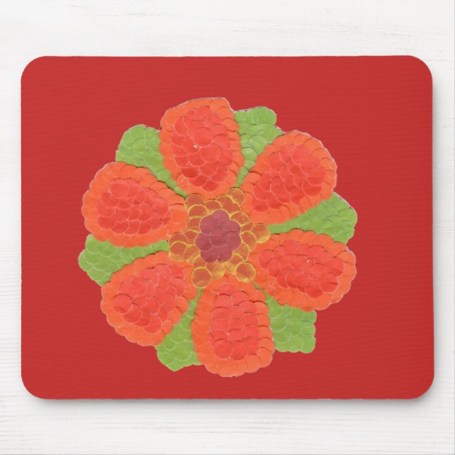 Tapis De Souris Dotty Flower Mouse Mat (Devant)