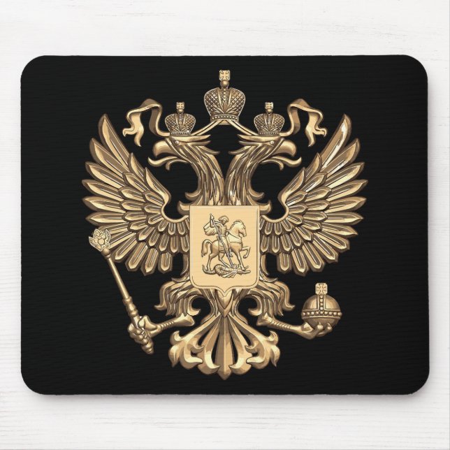Tapis De Souris Double aigle de la Russie (Devant)