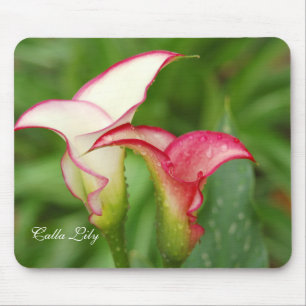 Tapis De Souris Double Calla Lily Mousepad