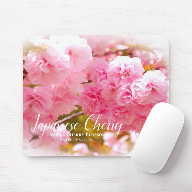Tapis De Souris Double Cherry Blossom: Sato-zakura (Avec souris)