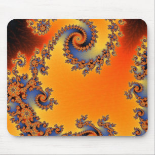 Tapis de souris Double Spirale Trempé