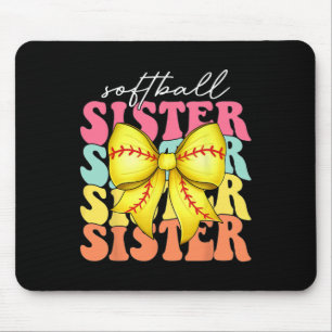 Tapis De Souris Douce Coquette Bow Douce Fête des Mères Douce Sœur