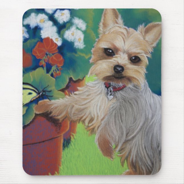 Tapis De Souris Douceur, Yorkie (Devant)