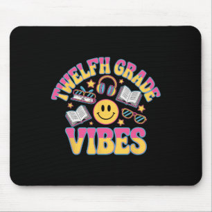 Tapis De Souris Douze Grad Vibes Professeur de douzième année Enfa