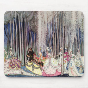 Tapis De Souris Douze princesses de danse de Kay Nielsen
