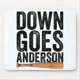 Tapis De Souris DOWN GOLF ANDERSON FUNNY BASEBALL cadeau ANDERSON
