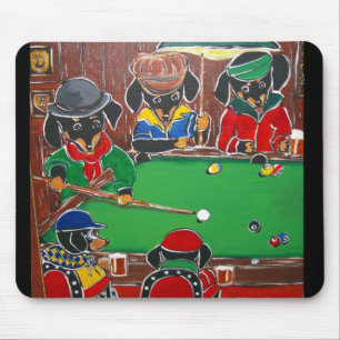 Tapis De Souris Doxie Billards