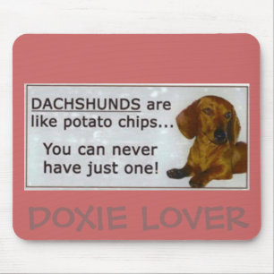 Tapis De Souris doxie_potato_chips, AMANT de DOXIE