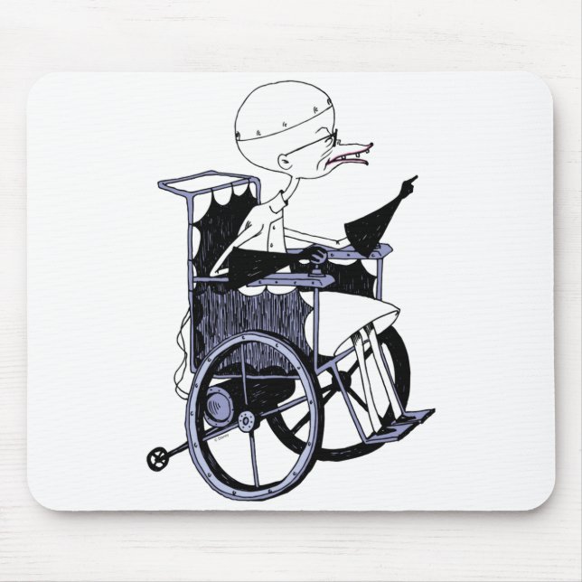 Tapis De Souris Dr Finkelstein Scientifique Fou Bébé  (Devant)