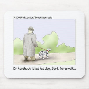 Tapis De Souris Dr Roarshach Dons de dessin animé, Tee - shirts et