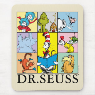 Tapis De Souris Dr. Seuss Histoires Graphiques