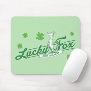 Tapis De Souris Dr Seuss   Lucky Fox Dans Ses Chaussettes Irlandai