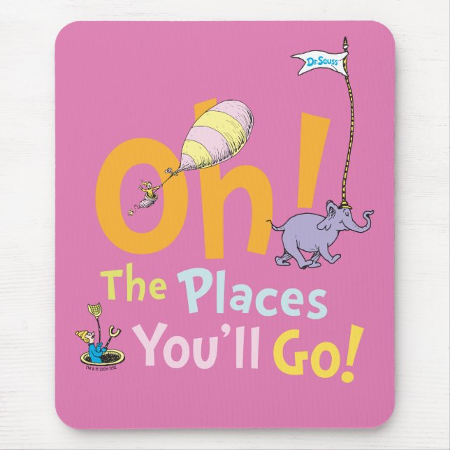 Tapis De Souris Dr. Seuss | Oh ! La Parade des Endroits (Devant)