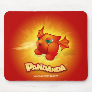 Tapis De Souris Dragon ardent Mousepad de Pandanda