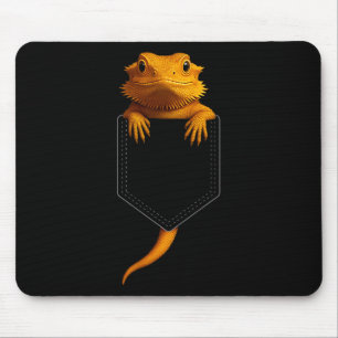 Tapis De Souris Dragon barbu Cket Mignon Lézard exotique Reptile A