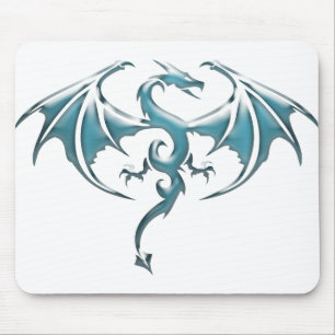Tapis De Souris Dragon bleu