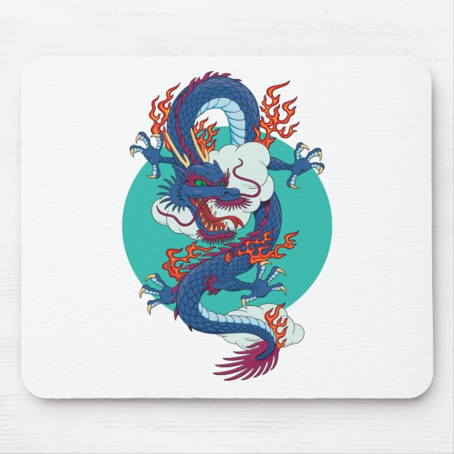 Tapis De Souris Dragon chinois (Devant)