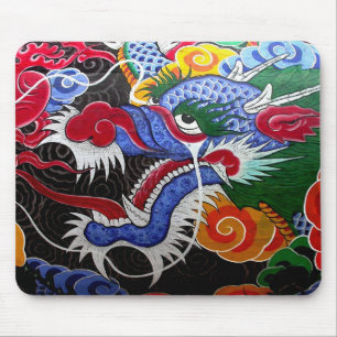 Tapis De Souris Dragon coloré