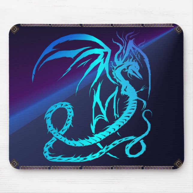 Tapis De Souris Dragon Créature-Électrique simple (Devant)