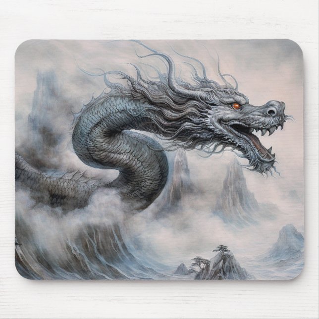 Tapis De Souris Dragon dans la fosse (Devant)