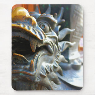 Tapis De Souris Dragon de bronze - Yu Market - Shanghai, Chine