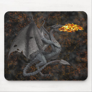 Tapis De Souris Dragon de Feu-Respiration