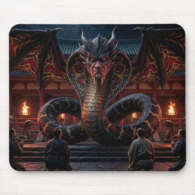 Tapis De Souris Dragon de Pouvoir (Devant)