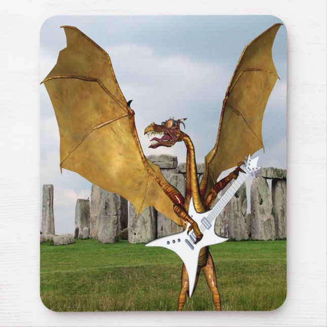 Tapis De Souris Dragon de Stonehenge (Devant)
