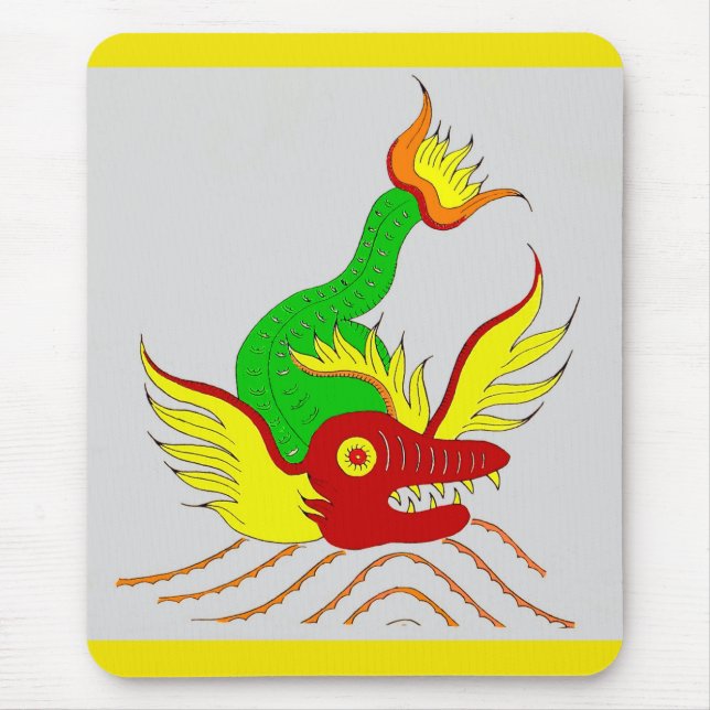 Tapis De Souris dragon effrayant (Devant)