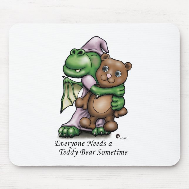 Tapis De Souris Dragon et ours (Devant)