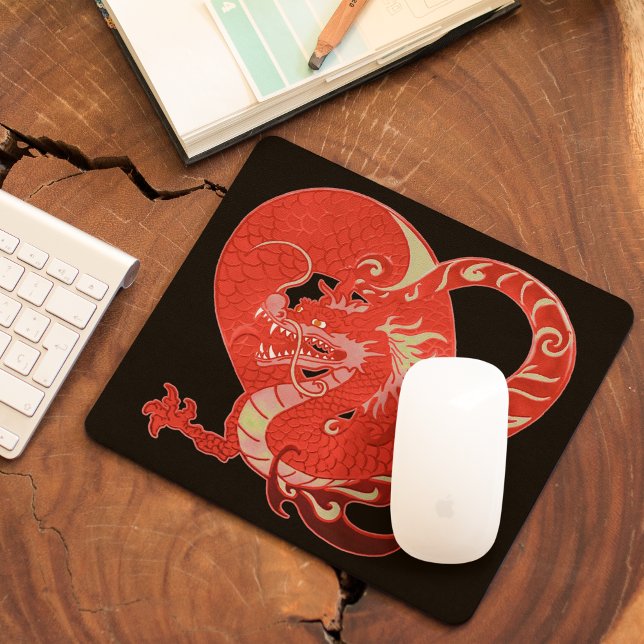 Tapis De Souris Dragon Heart Valentine (Dragon Heart Valentine Mouse Pad)