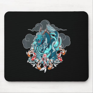 Tapis De Souris Dragon japonais Anime Japon Tattoo Anime Lover Cou
