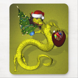 Tapis De Souris Dragon jaune