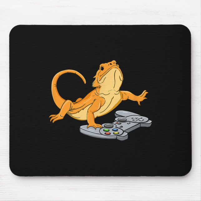 Tapis De Souris Dragon Lizard Gamer jeu vidéo Gecko (Devant)