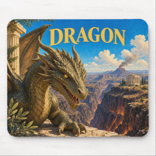 Tapis De Souris Dragon, Monstre Fantastique Gothique
