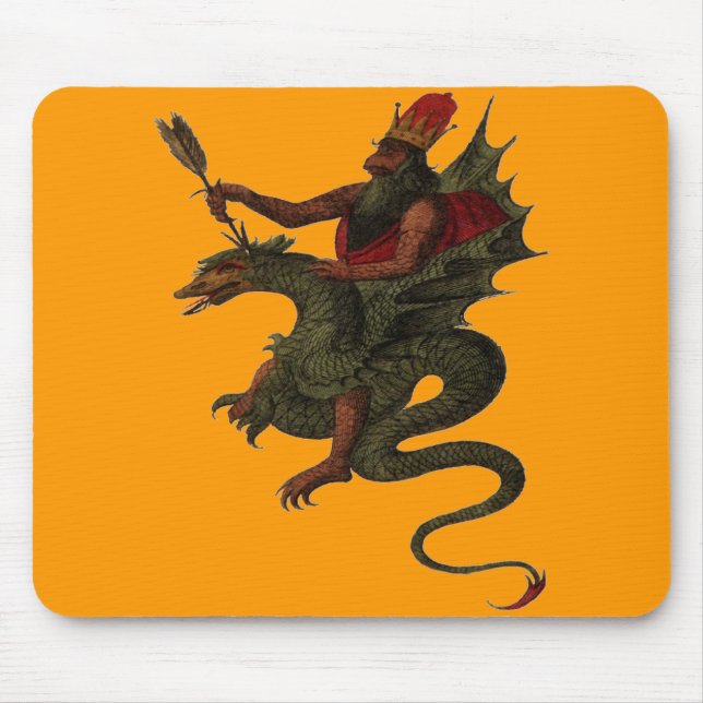 Tapis De Souris Dragon Mouse Pad (Devant)