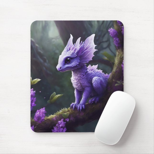 Tapis De Souris Dragon Mousepad (Avec souris)