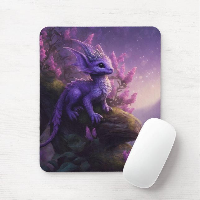 Tapis De Souris Dragon Mousepad (Avec souris)