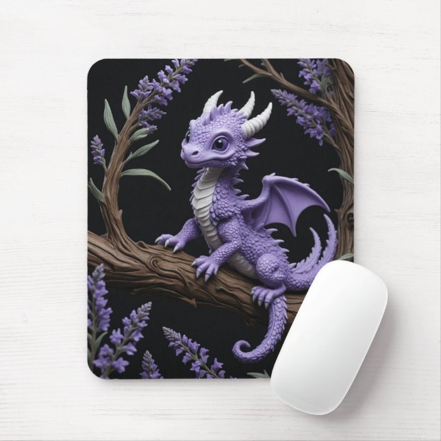 Tapis De Souris Dragon Mousepad (Avec souris)