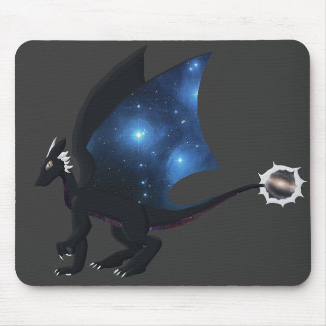 Tapis De Souris Dragon Mousepad de constellation (Devant)