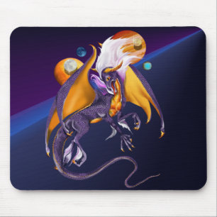 Tapis De Souris Dragon Mousepad de lavande