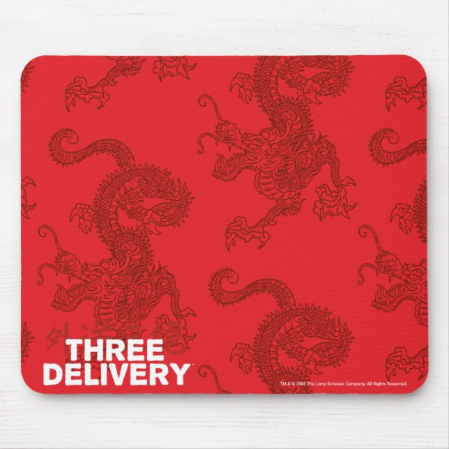 Tapis De Souris Dragon Mousepad des trois livraisons (Devant)