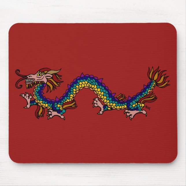 Tapis De Souris Dragon oriental (Devant)