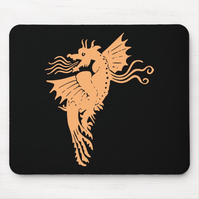 Tapis De Souris Dragon personnalisé (Devant)