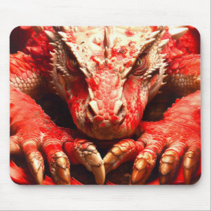 Tapis De Souris Dragon rouge