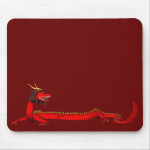 Tapis De Souris Dragon rouge